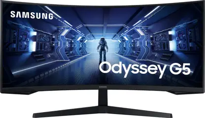 SAMSUNG Odyssey G5 1000R 86.36 cm (34 inch)