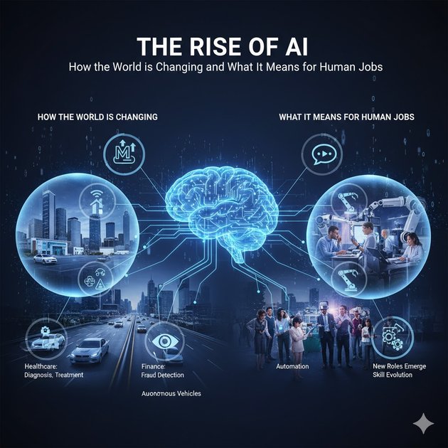 The Rise of AI: How the World is Changing and What It Means for Human Jobs
