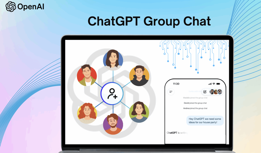 ChatGPT Launches Group Chats Globally